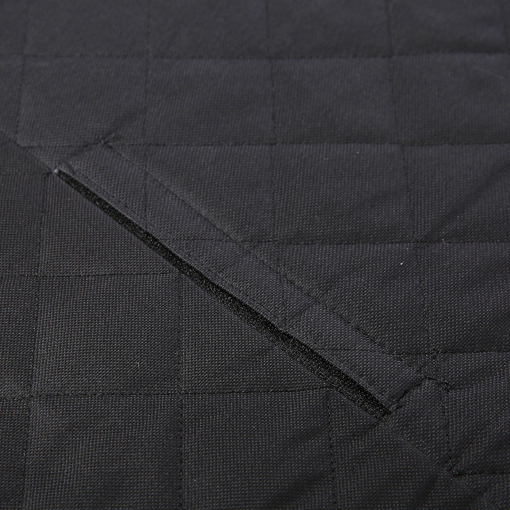 Stress-Free Pet Car Seat Cover: Waterproof Safety & Mesh View