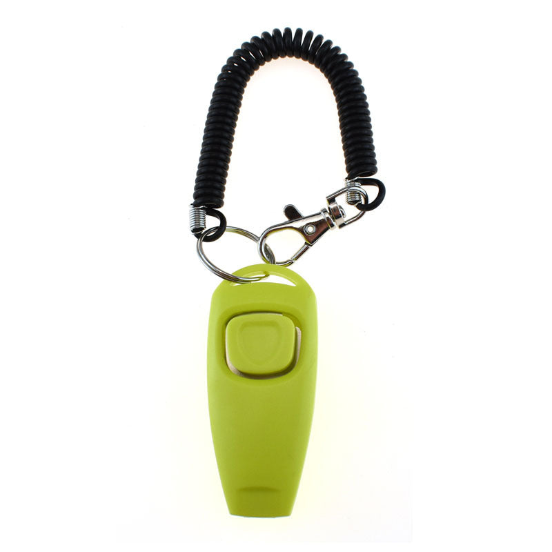 Happy Pup Training Tool: Handy Clicker & Whistle Combo