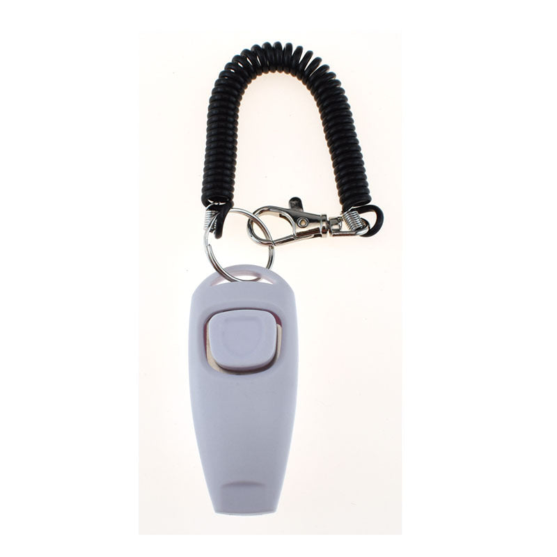 Happy Pup Training Tool: Handy Clicker & Whistle Combo