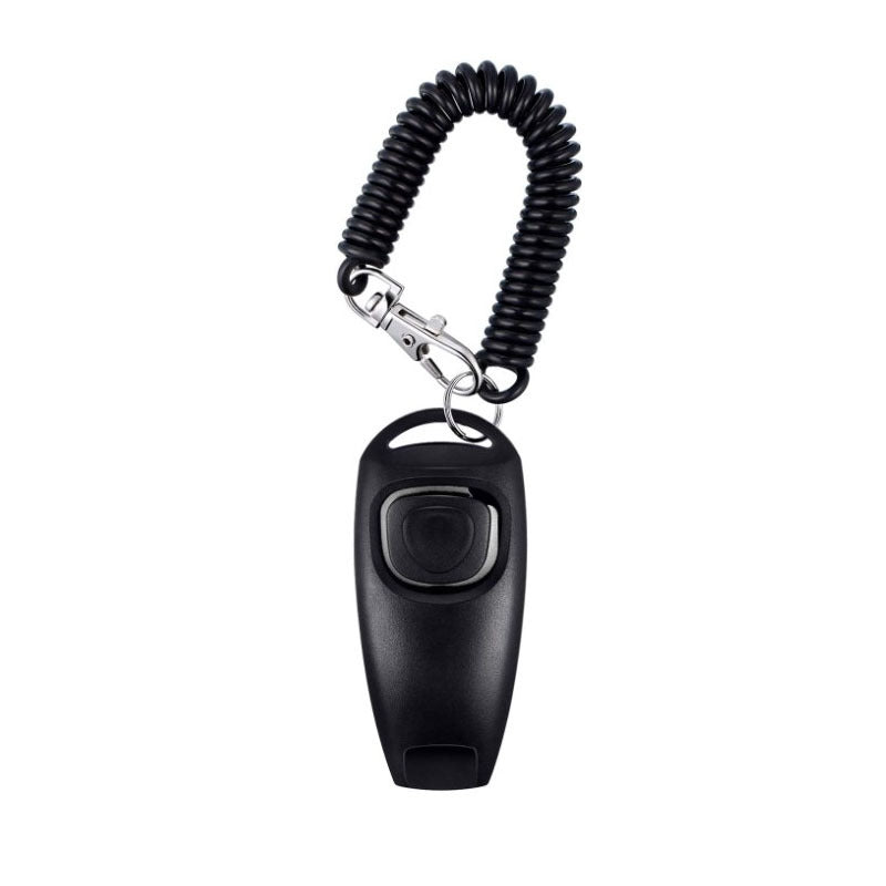 Happy Pup Training Tool: Handy Clicker & Whistle Combo