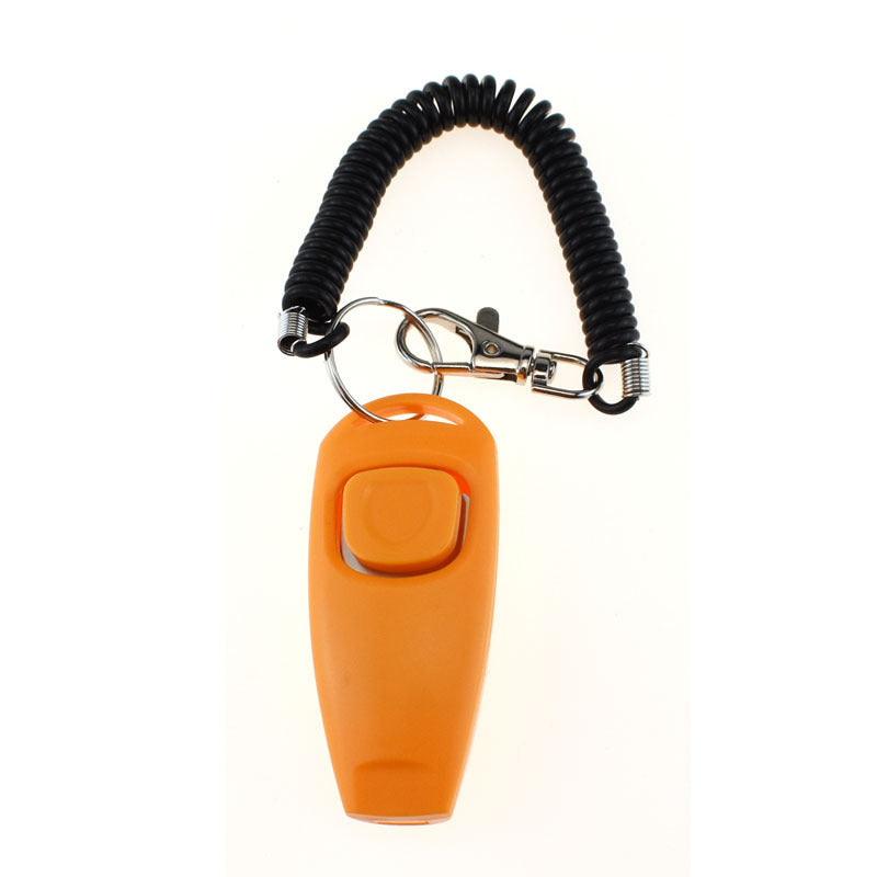 Happy Pup Training Tool: Handy Clicker & Whistle Combo