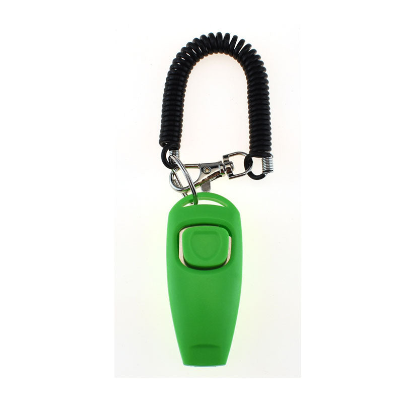 Happy Pup Training Tool: Handy Clicker & Whistle Combo