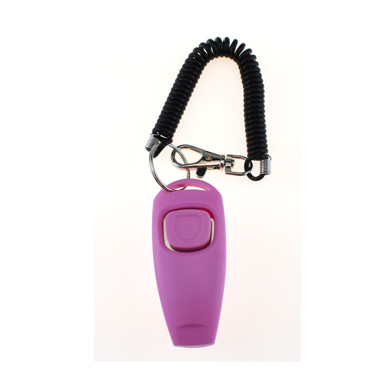 Happy Pup Training Tool: Handy Clicker & Whistle Combo