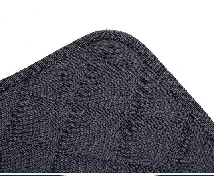 Stress-Free Pet Car Seat Cover: Waterproof Safety & Mesh View
