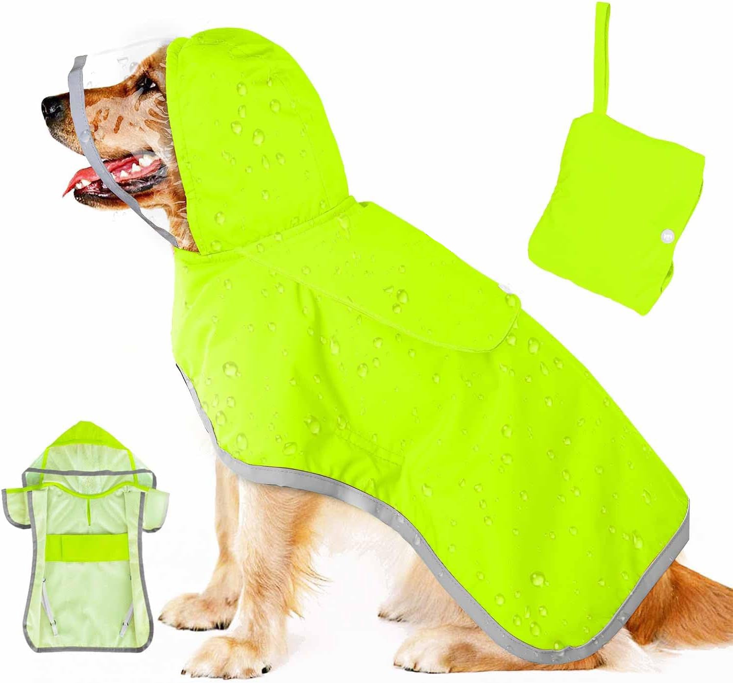 Stay-Dry Dog Rain Jacket: Cozy Protection for Rainy Walks