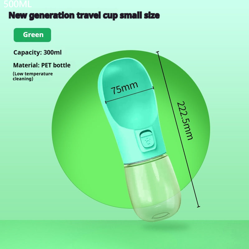Portable Dog Water Bottle for Hydrated Adventures