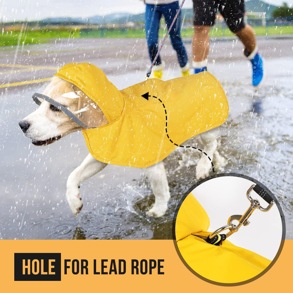 Stay-Dry Dog Rain Jacket: Cozy Protection for Rainy Walks