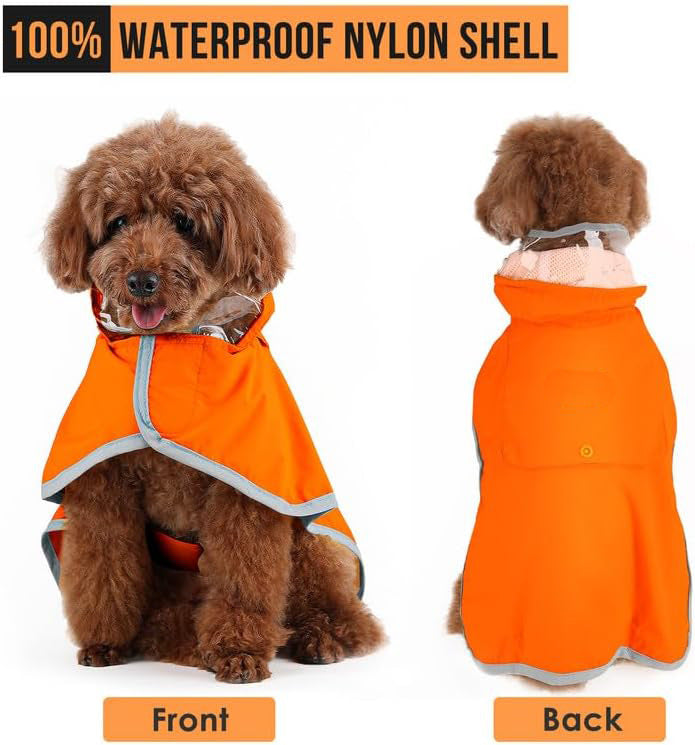 Stay-Dry Dog Rain Jacket: Cozy Protection for Rainy Walks