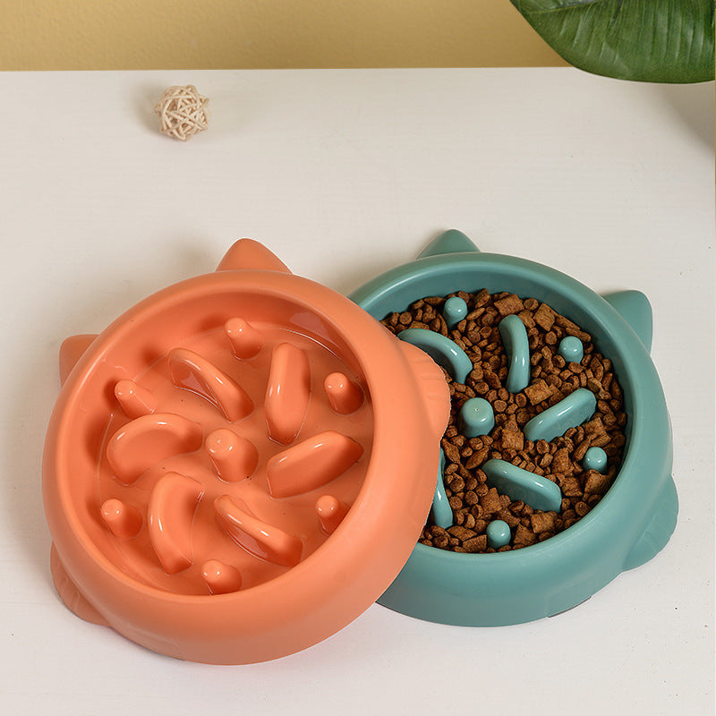 Gentle Slow Feeder Dish for Happy Digestion