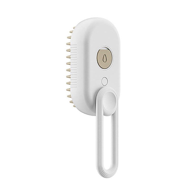Steamy Pet Grooming Brush – Massage, Clean & Remove Fur